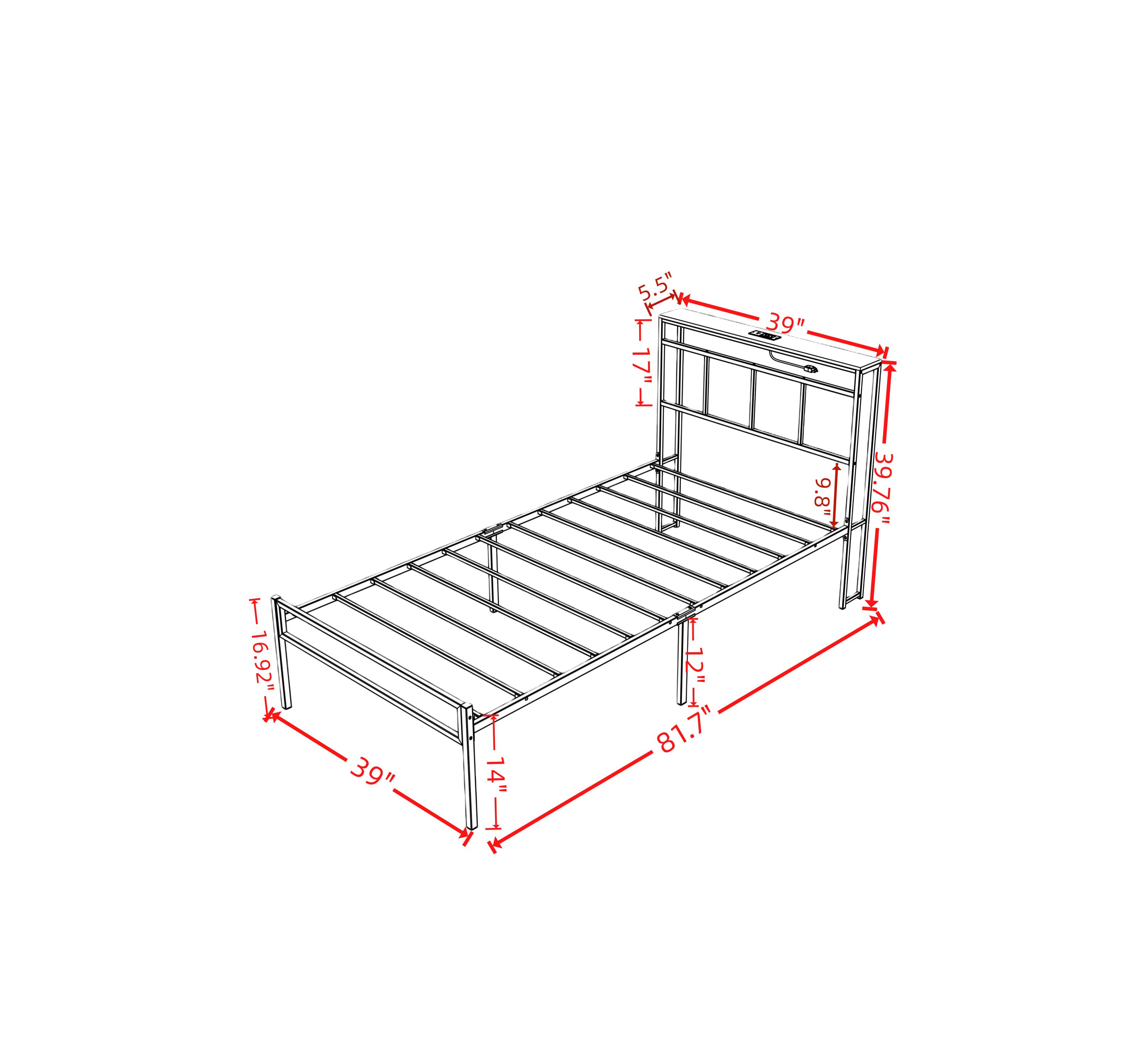 5.5"  
5.5"  
17"  
39"  
9.8"  
39.76"  
16.92"  
39"  
14"  
12"  
81.7"