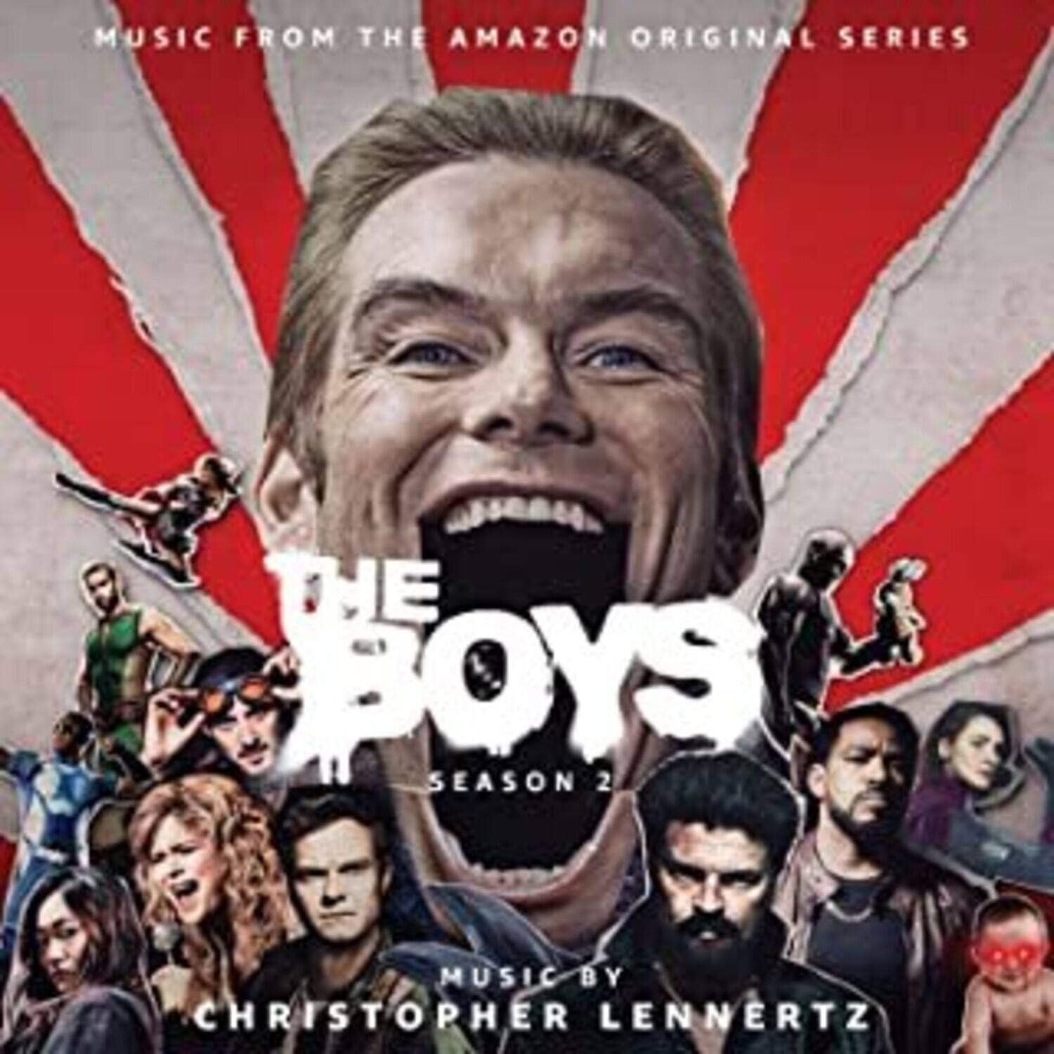MUSIC FROM THE AMAZON ORIGINAL SERIES  
THE BOYS  
SEASON 2  
MUSIC BY CHRISTOPHER LENNERTZ