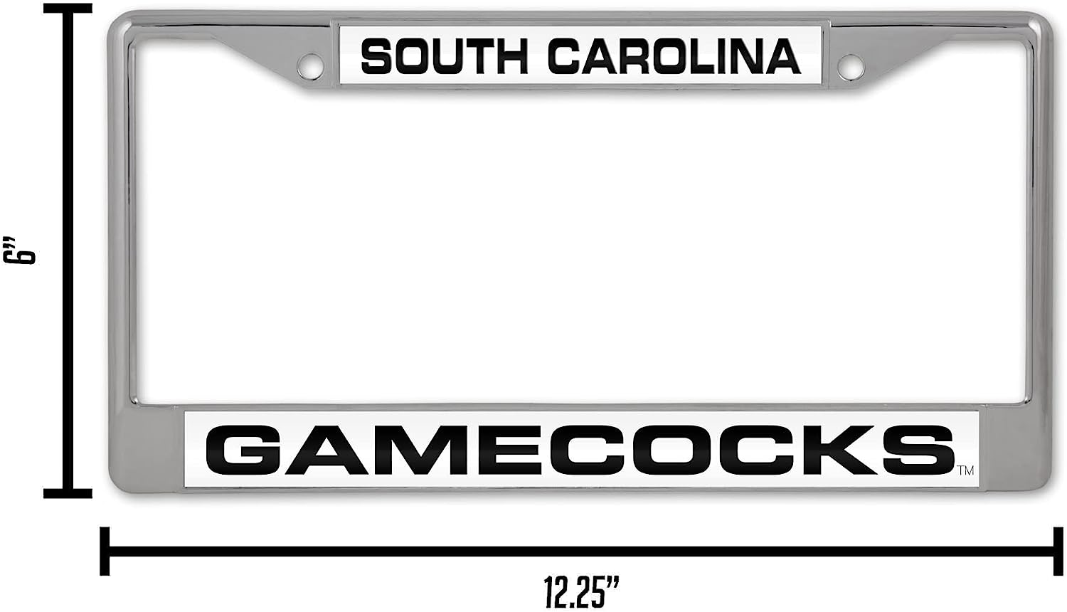 SOUTH CAROLINA  
GAMECOCKS™  

6" x 12.25"
