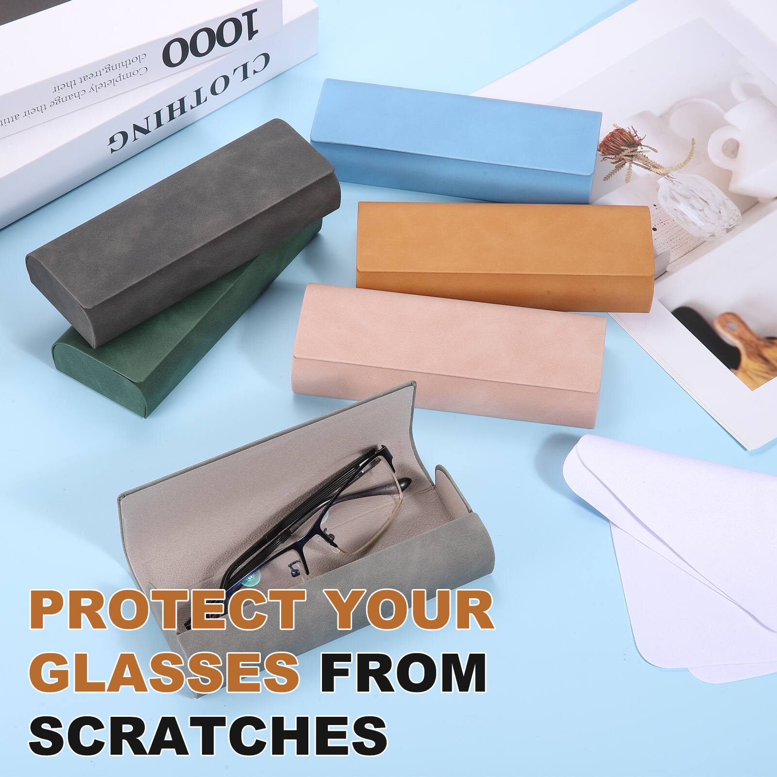 Protect your glasses from scratches