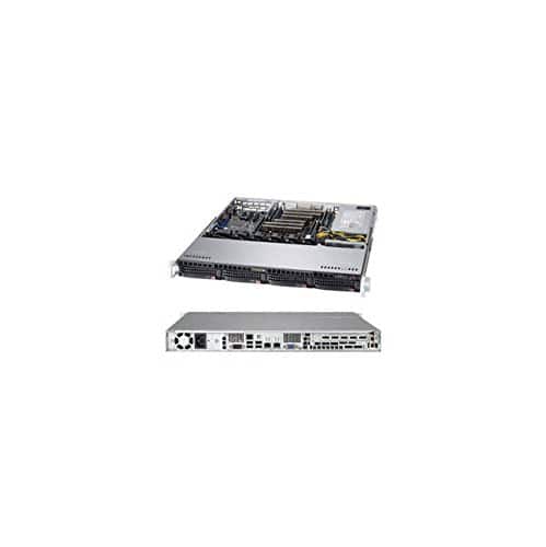 Supermicro - Computer Case CSE813MFTQC350CB - Black
