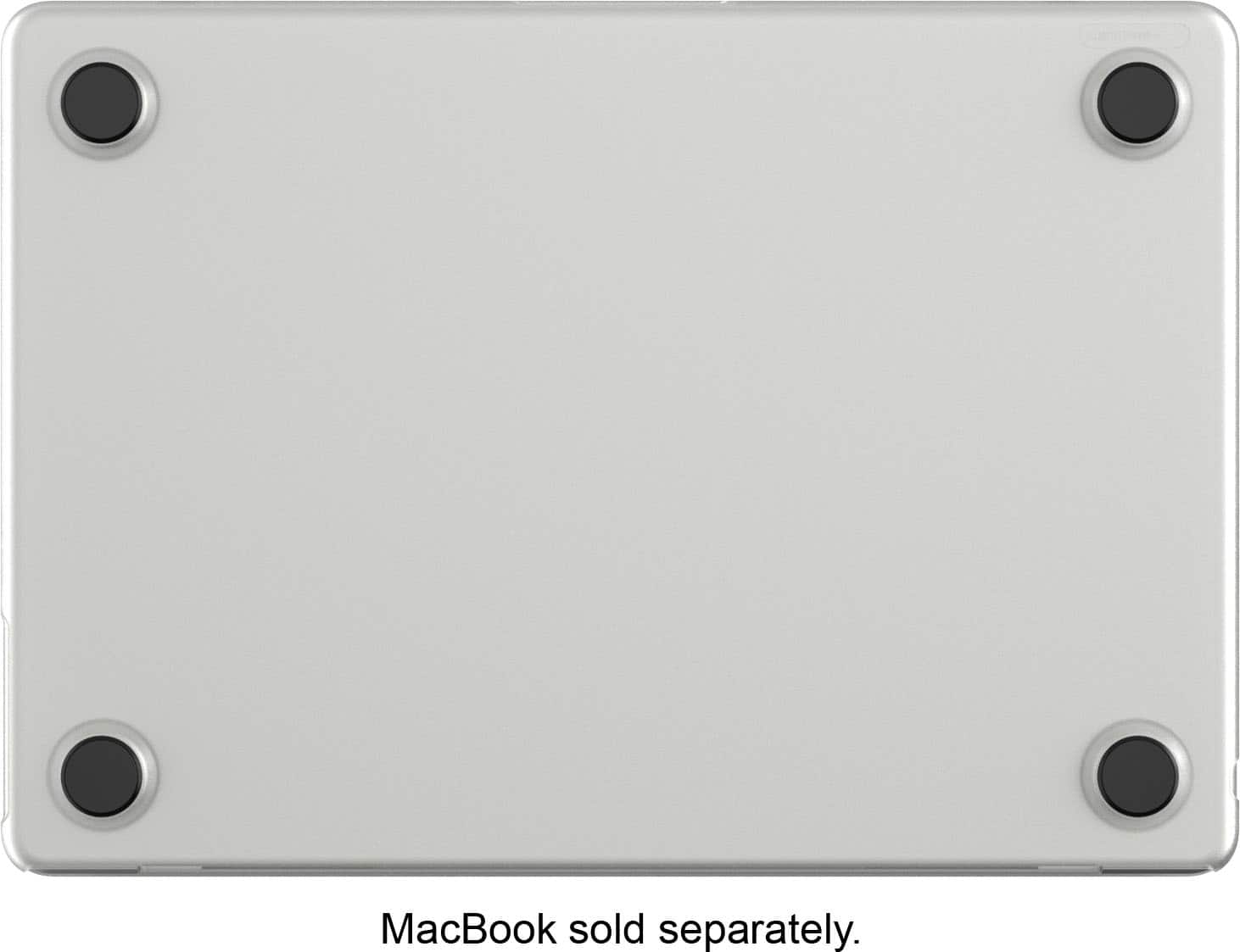 Alt View 11. Incase - Edge Hard Shell Case for MacBook Air 13-inch M4 2025, M3 2024 - Clear.