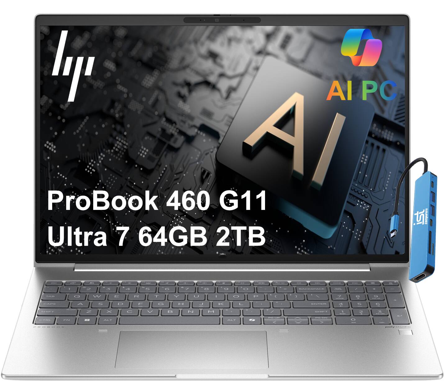 AI PC ProBook 460 G11 Ultra 7 64GB 2TB