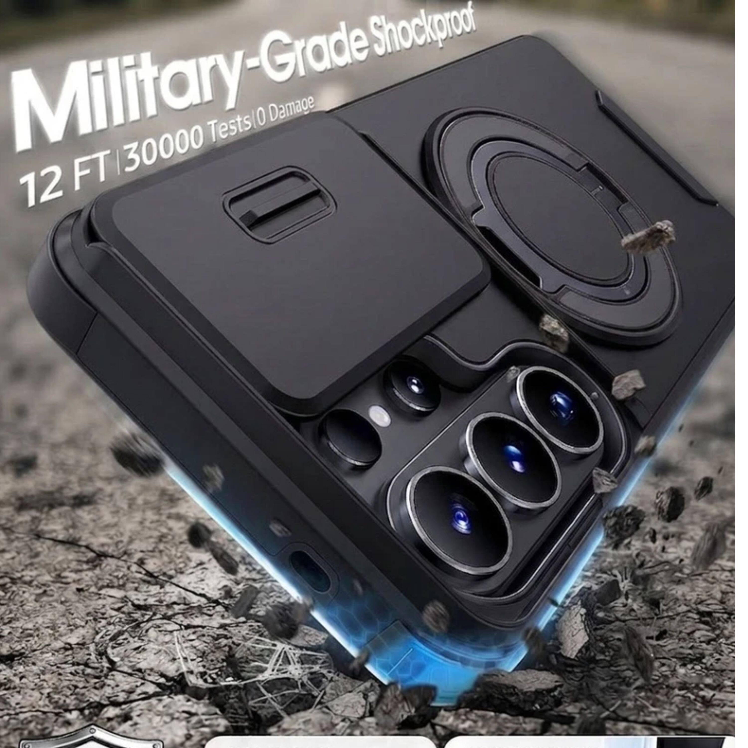 Military-Grade Shockproof  
12 FT | 30000 Tests | 0 Damage