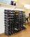Angle. Sorbus - Sorbus Wine Rack Freestanding Floor - Wine Bottle Holder Holds 100 Bottles of Wine - 100 Bottle Capacity Wine Storage - Black.
