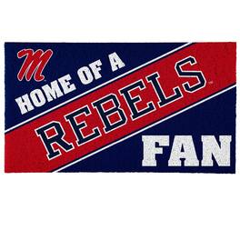 Evergreen Enterprises - Ole Miss Rebels 16" x 28" Coir Logo Doormat - Multicolor