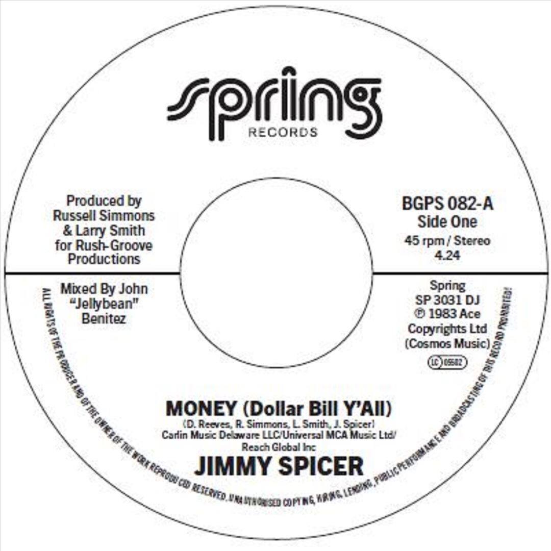 Front. Money (Dollar Bill Y'All) [7 inch Vinyl Disc].