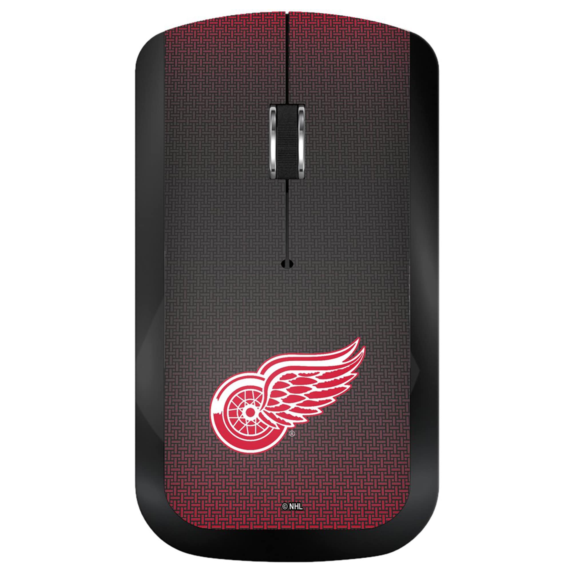 Front. Keyscaper - Detroit Red Wings Wireless USB Computer Mouse - Black.