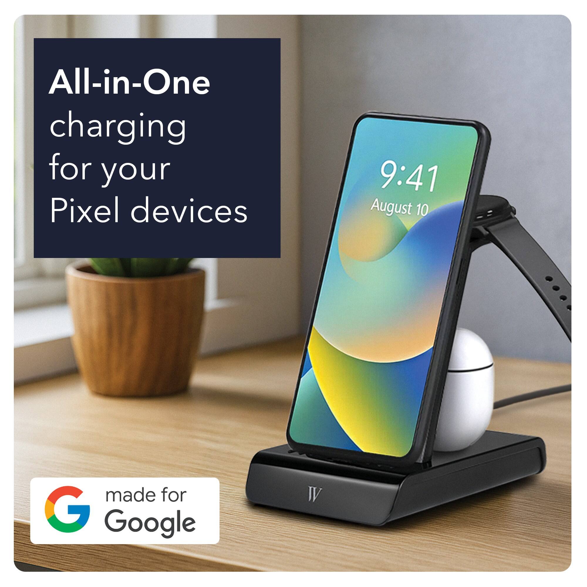 All-in-One charging for your Pixel devices

9:41
August 10

made for Google