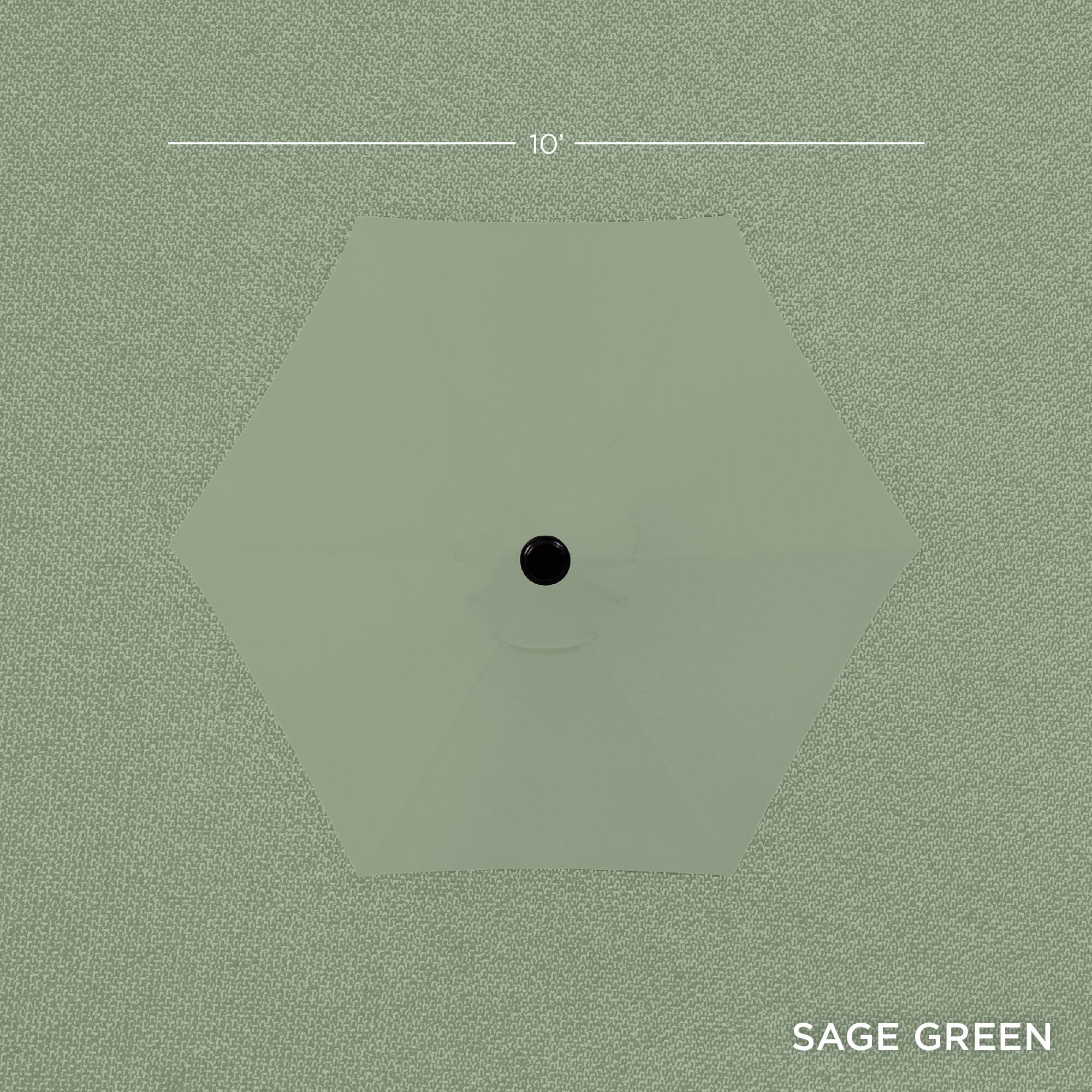 The text on the image is "10 SAGE GREEN."