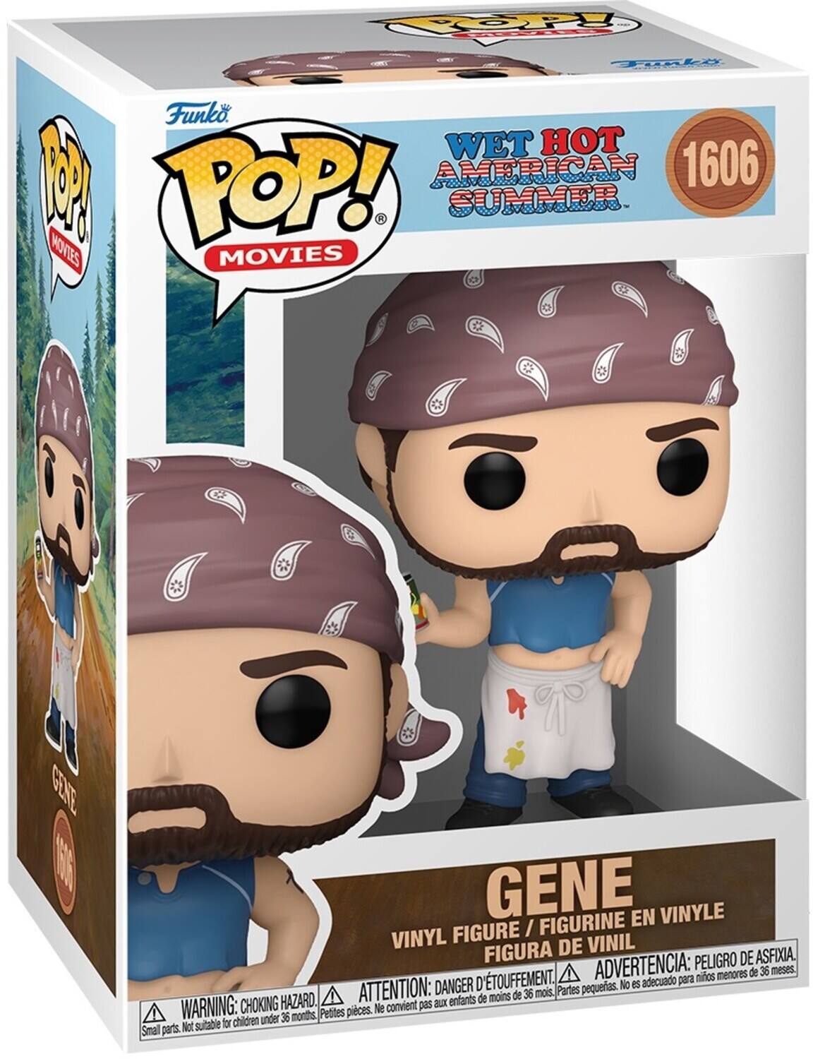 OO 37 Tily Funko WET HOT AMERICAN 1606 POP! SUMMER MOVIES MOVIES GENE EN VINYLE FIGURE / FIGURINE VINYL DE VINIL FIGURA PELIGRO DE ASFIXIA. D'TOUFFEMENT. ADVERTENCIA: para nios menores de 36 meses. DANGER pequeas. No es adecuado HAZARD. ATTENTION: BX enfants de moins de 36 mois. Partes WARNING: CHOKING Petites pieces. Ne convient pas children under 36 months. Not sutable for Small parts.