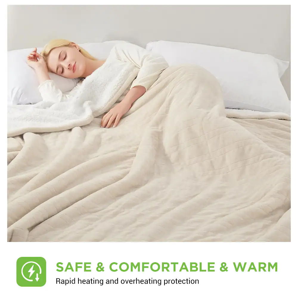 SAFE & COMFORTABLE & WARM  
Rapid heating and overheating protection