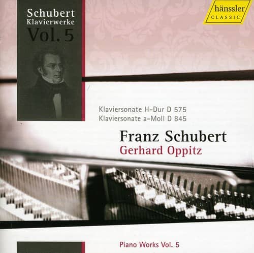Gerhard Oppitz - Schubert 5: Piano Works  - COMPACT DISCS