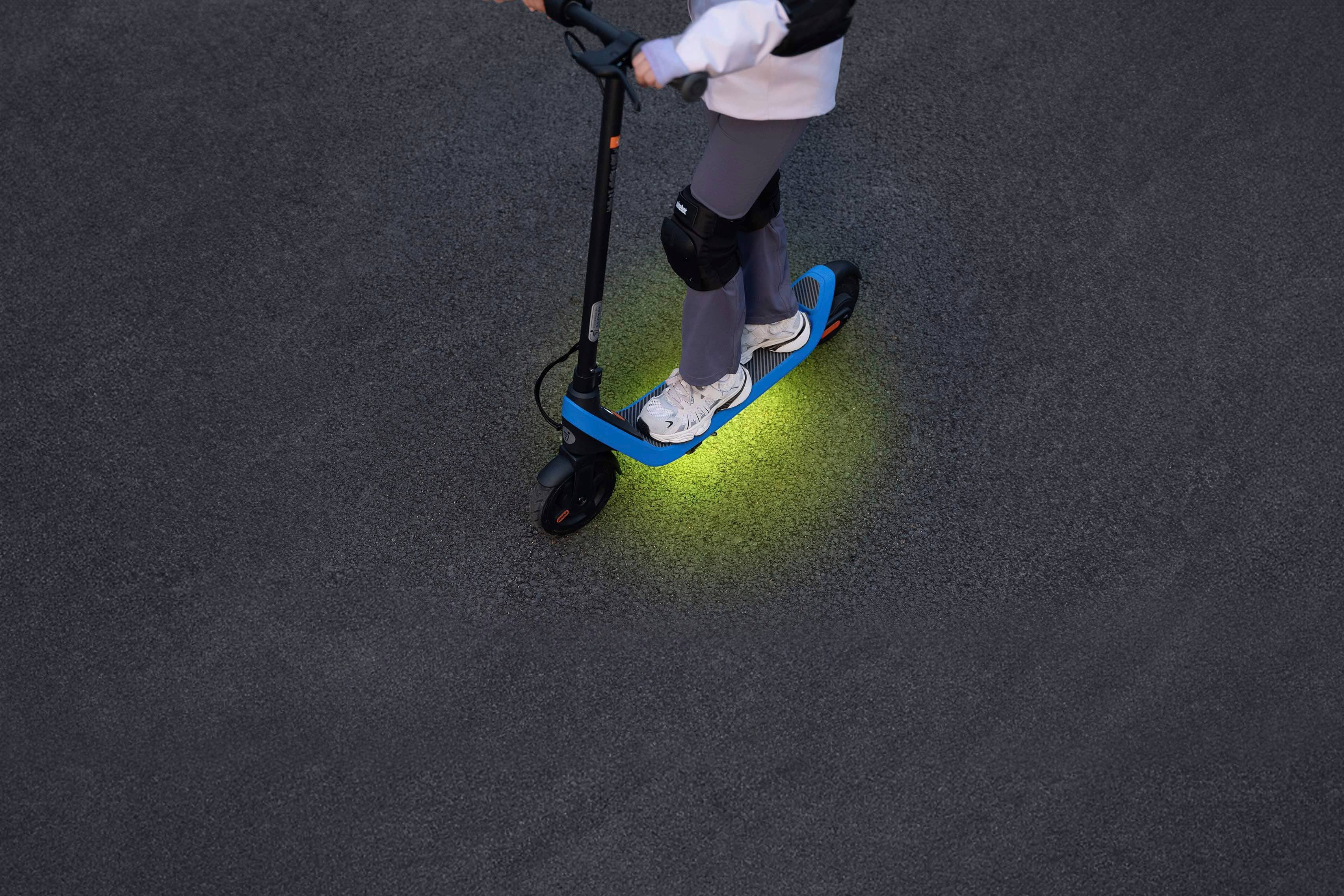 Alt View 19. Segway - C2 Lite Kids Electric Kick Scooter w/5.6 mi Max Operating Range & 9.9 mph Max Speed - Blue.