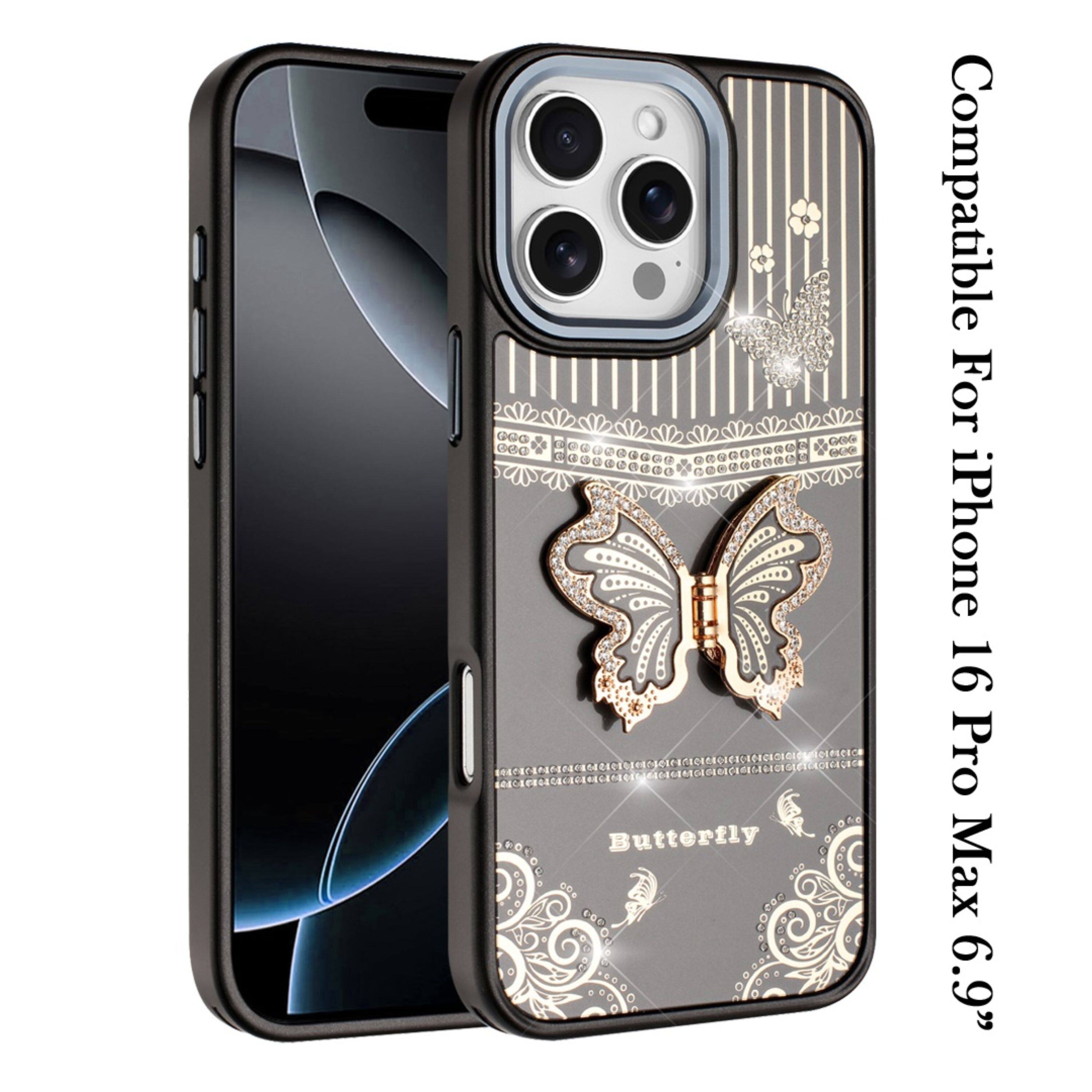 Butterfly Compatible For iPhone 16 Pro Max 6.9"