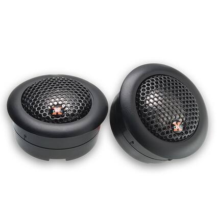 Front. Powerbass - PowerBass 2XL-1T - 1" Titanium Dome Tweeters - Pair - Black/Gray.