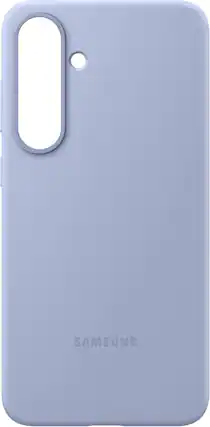Front. Samsung - Samsung SMSC-S25 Silicone Case Light Blue - Light Blue.