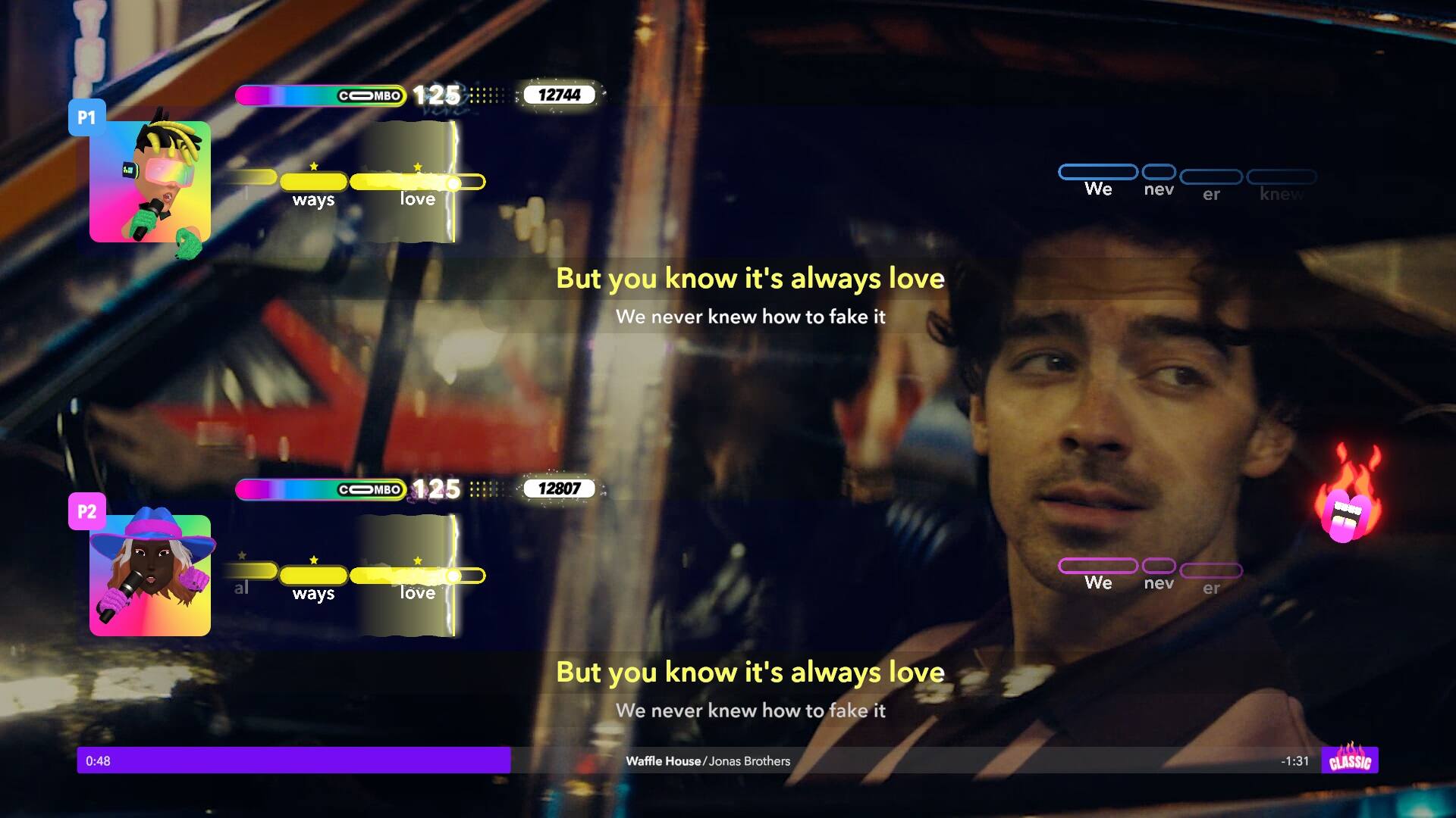 Group:
"We never knew how to fake it"

Corrected text:
"We never knew how to fake it"