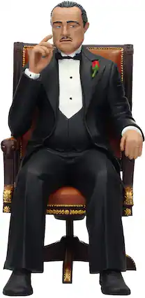 Front. PopMarket - The Godfather Vito Corleone 6IN PVC Figure - Collectibles - Multicolor.