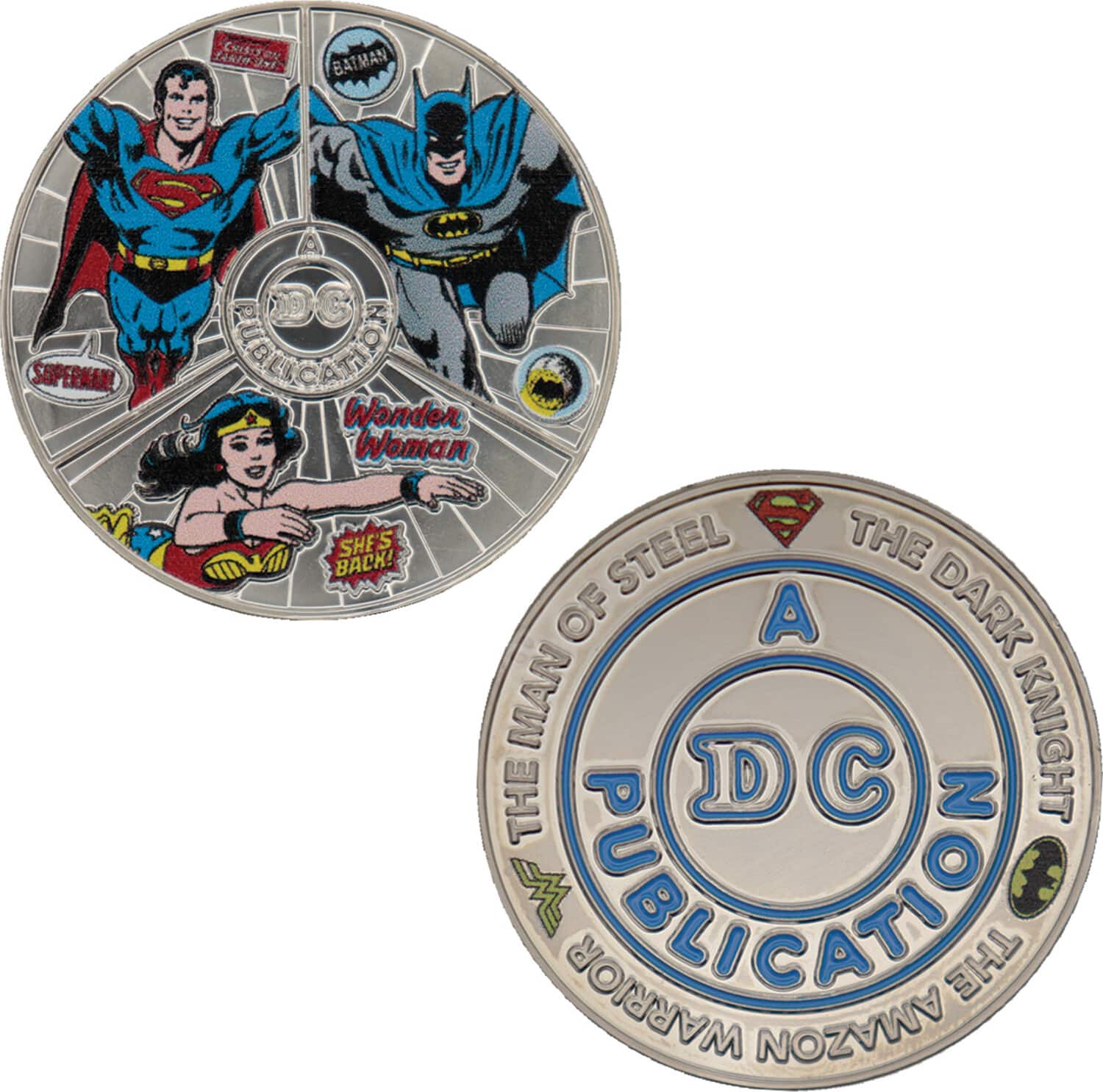 PopMarket - DC Comics - Limited Edition Coin - DC Legends - COLLECTIBLES - Multicolor