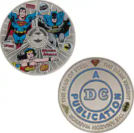 PopMarket - DC Comics - Limited Edition Coin - DC Legends - COLLECTIBLES - Multicolor