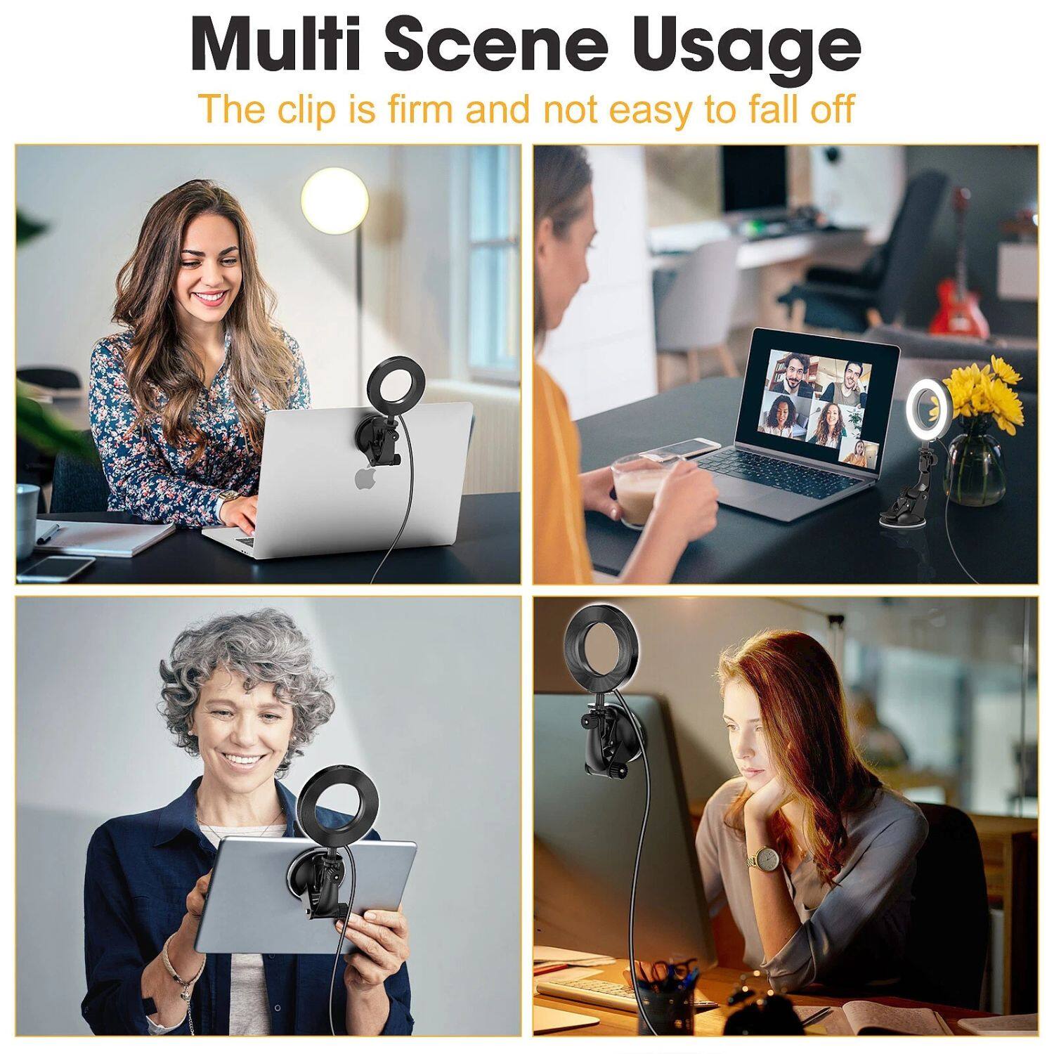 Multi Scene Usage  
The clip is firm and not easy to fall off