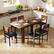 Alt View 1. Costway - Costway 47"-62" Extendable Dining Table for 4-8 People for Dining Room Home Office - Brown.