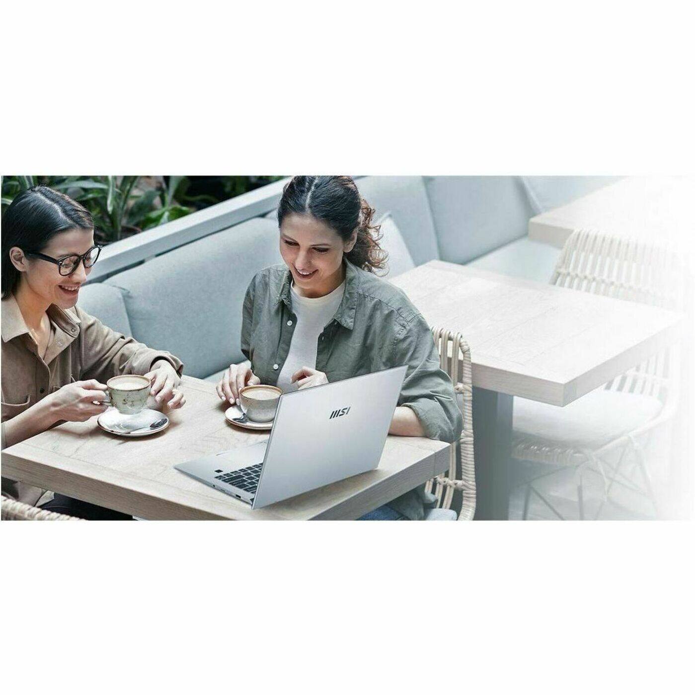 Alt View 40. MSI - Prestige 14 H B12U 14" Laptop - Intel Core i5 with 16GB Memory - 512 GB SSD - Urban Silver, Silver.