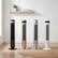 Alt View 4. Sweet - 36" Bladeless Tower Fan with 5 Speeds, 64° Oscillation, Remote Control & 12-Hour Timer - Grey.