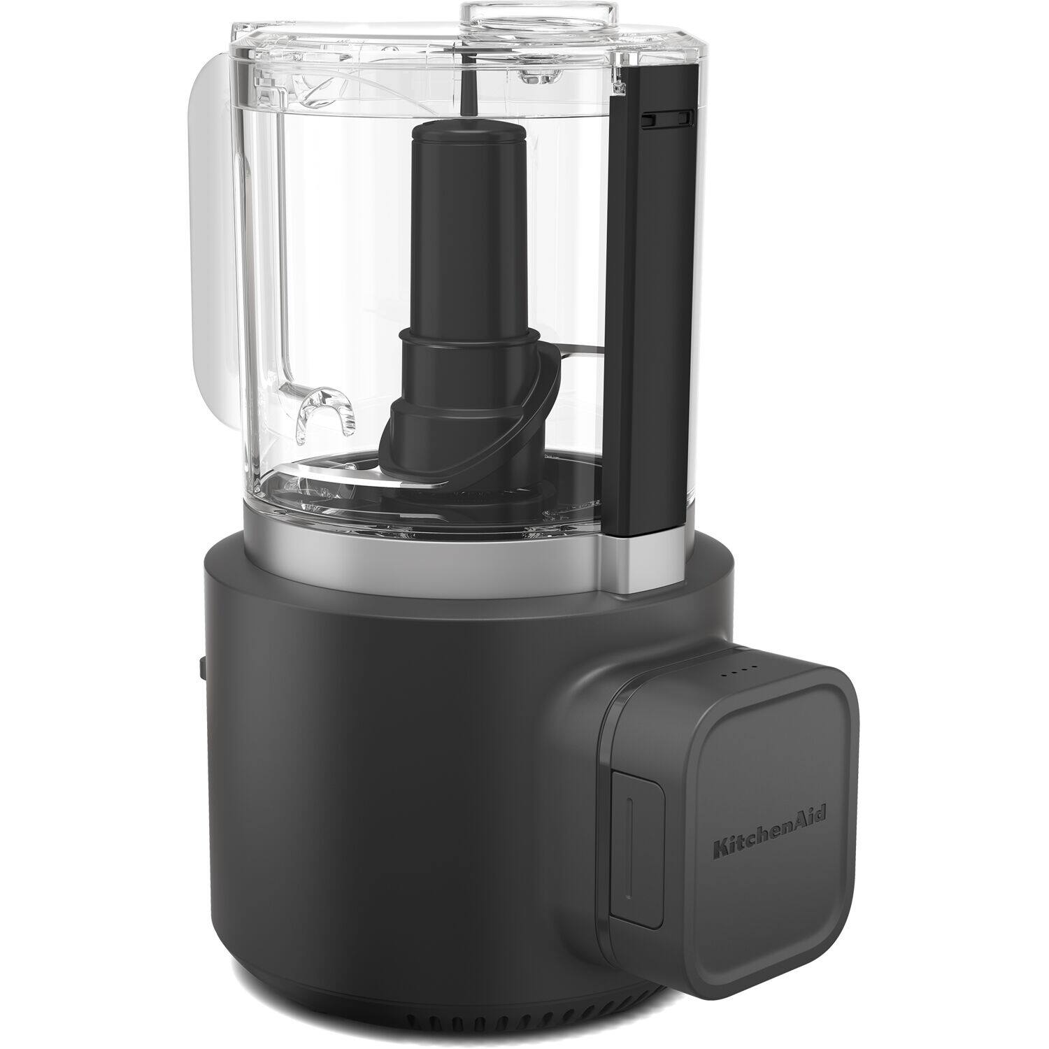 Alt View 3. KitchenAid - Go Cordless 3.5 Cup Food Chopper with Battery - Black.