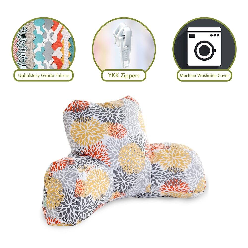 - Upholstery Grade Fabrics
- YKK Zippers
- Machine Washable Cover