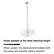 Holds speaker at the ideal listening height
When upright, this stand accommodates both the power and network cable if required