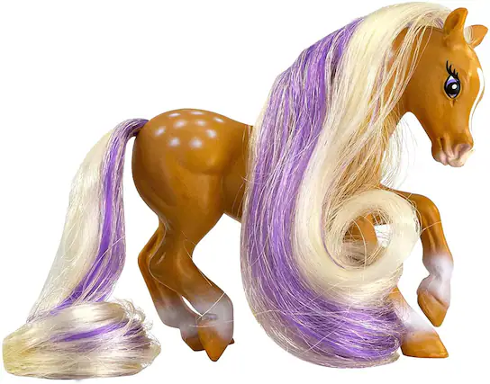 Front. Breyer - Breyer Li'l Beauties 4 Inch Fashion Horse | Sunset - Brown.