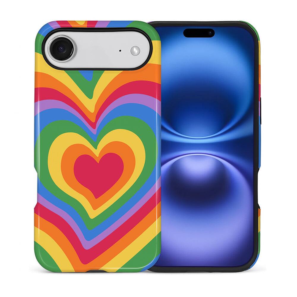 Soft Rainbow Heart for iPhone Air