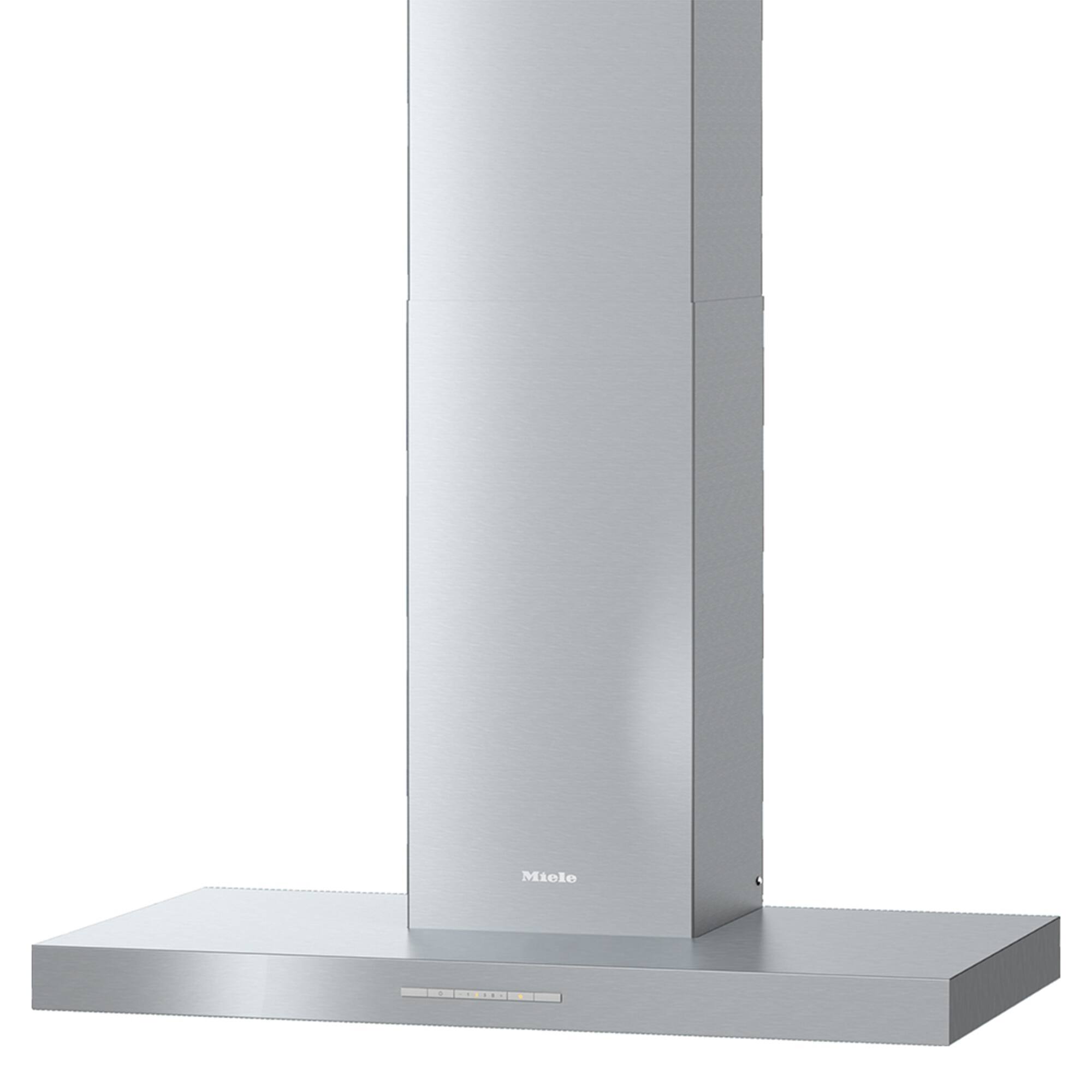 Angle. Miele - DAP 1927 36" Wall Hood - Stainless.