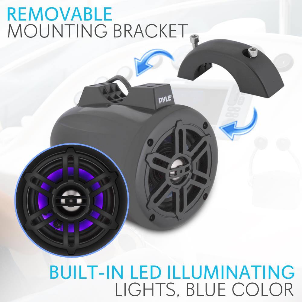 REMOVABLE MOUNTING BRACKET

BUILT-IN LED ILLUMINATING LIGHTS, BLUE COLOR