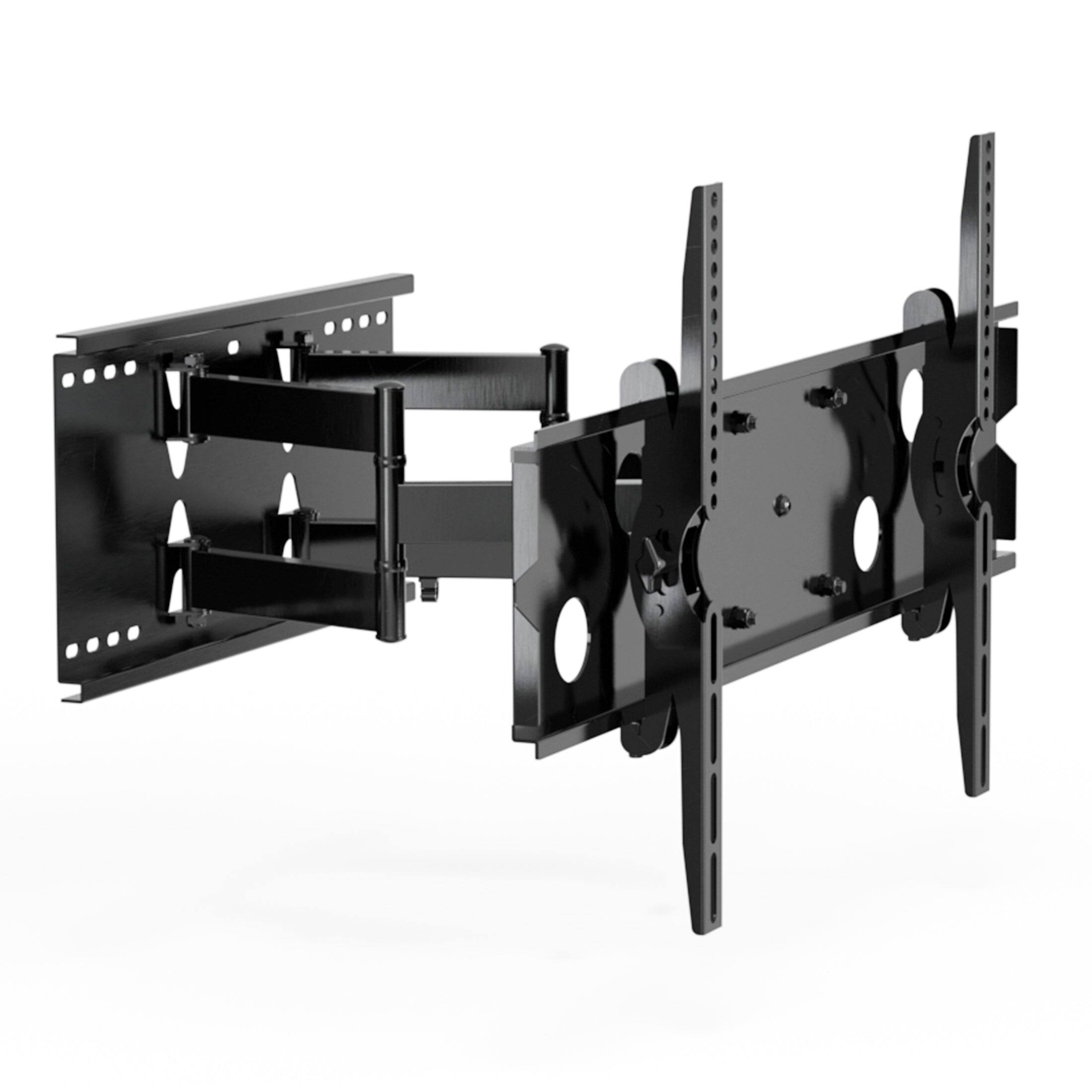 Alt View 6. Mount-It! - Extra Large Full Motion TV Wall Mount for 48–90" – Heavy Duty, 220 lb Capacity, 20" Extension, VESA Compatible - Black.