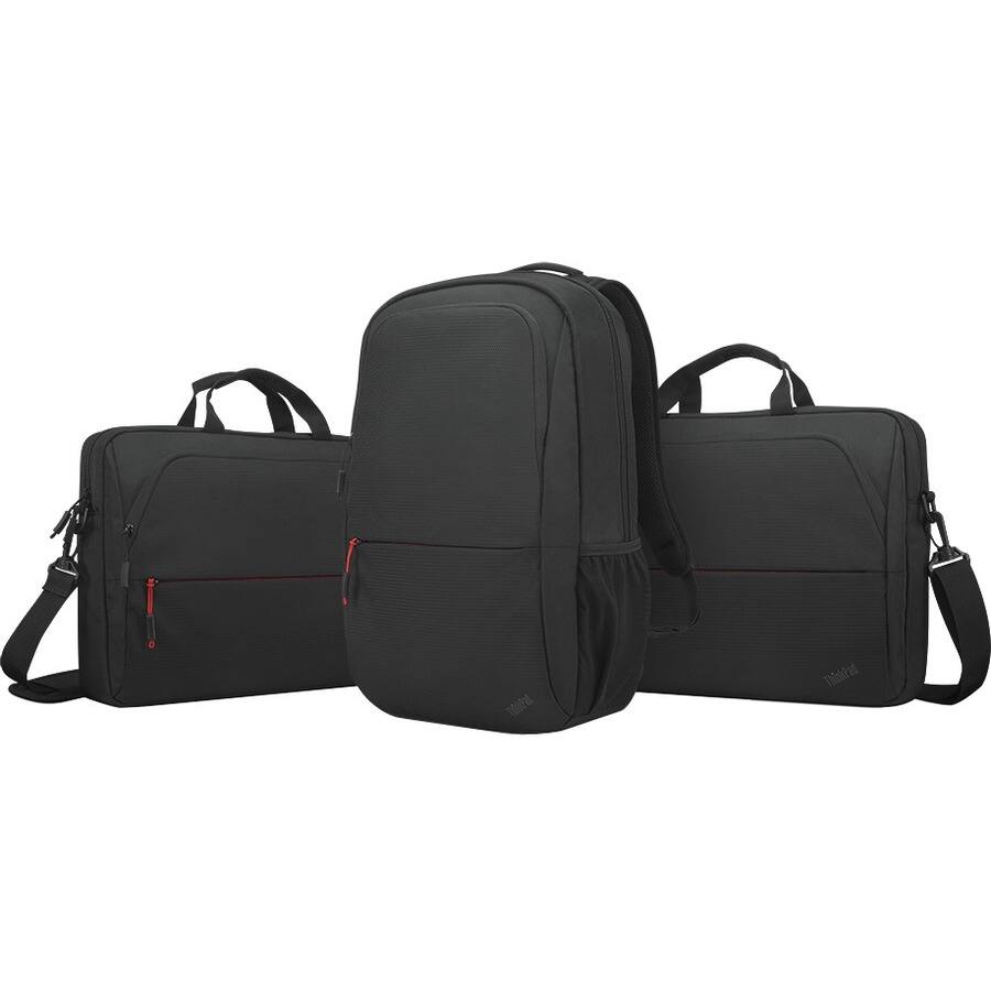 Alt View 5. Lenovo - Lenovo Carrying Case for 13" to 14" Lenovo Notebook - Black - Polyester, Polyethylene Terephthalate (PET) Body - Nylon - Black.