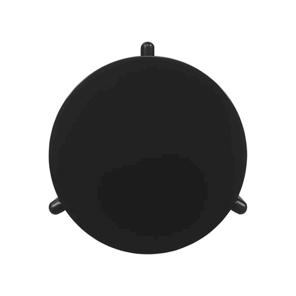 Alt View 4. Coaster Co. of America - Cordova 3-piece Solid Wood Coffee and End Table Set Black - Black.