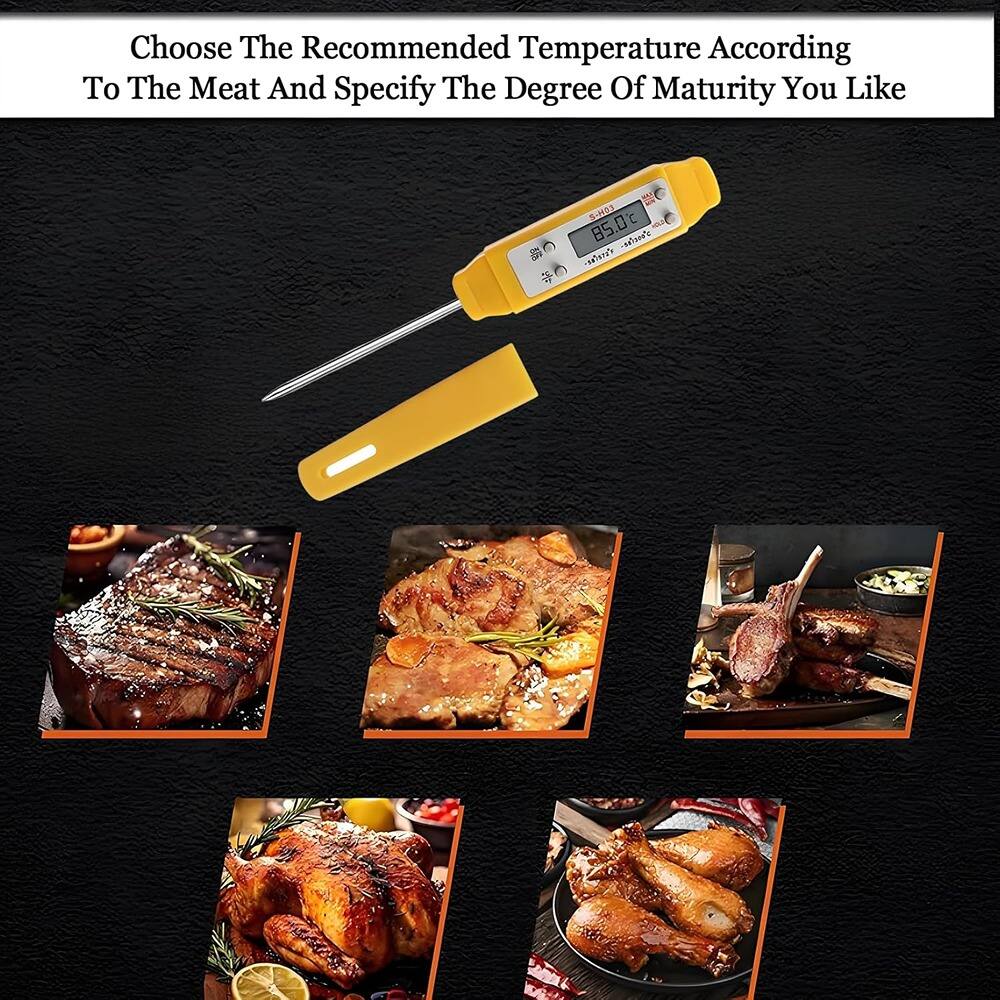 Choose The Recommended Temperature According To The Meat And Specify The Degree Of Maturity You Like