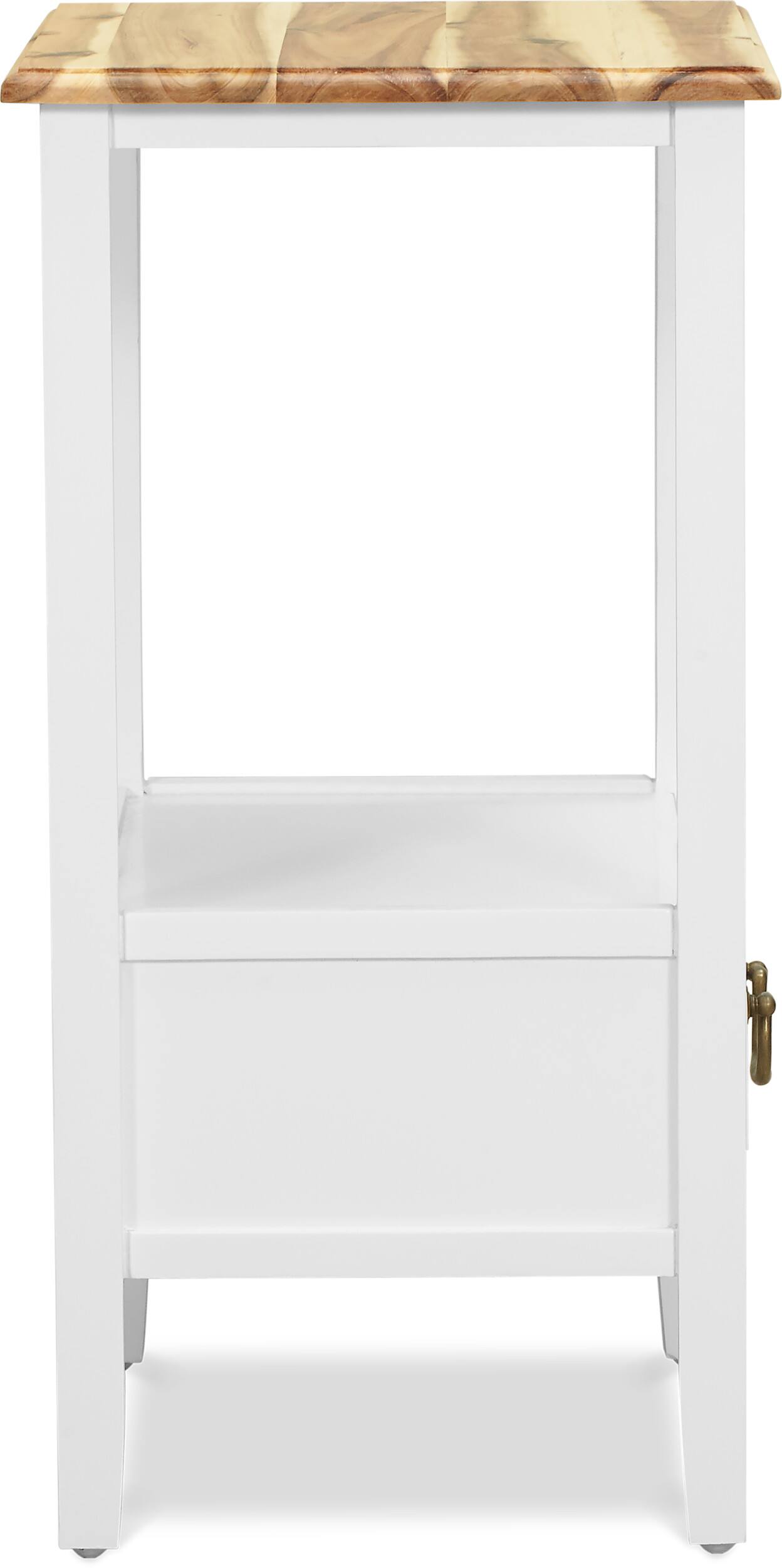 Alt View 15. Click Decor - Harris End Table - White.
