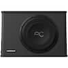 Front. AudioControl - Space Series 12” Single-Voice-Coil 2-Ohm Loaded Sealed Subwoofer Enclosure - Black.