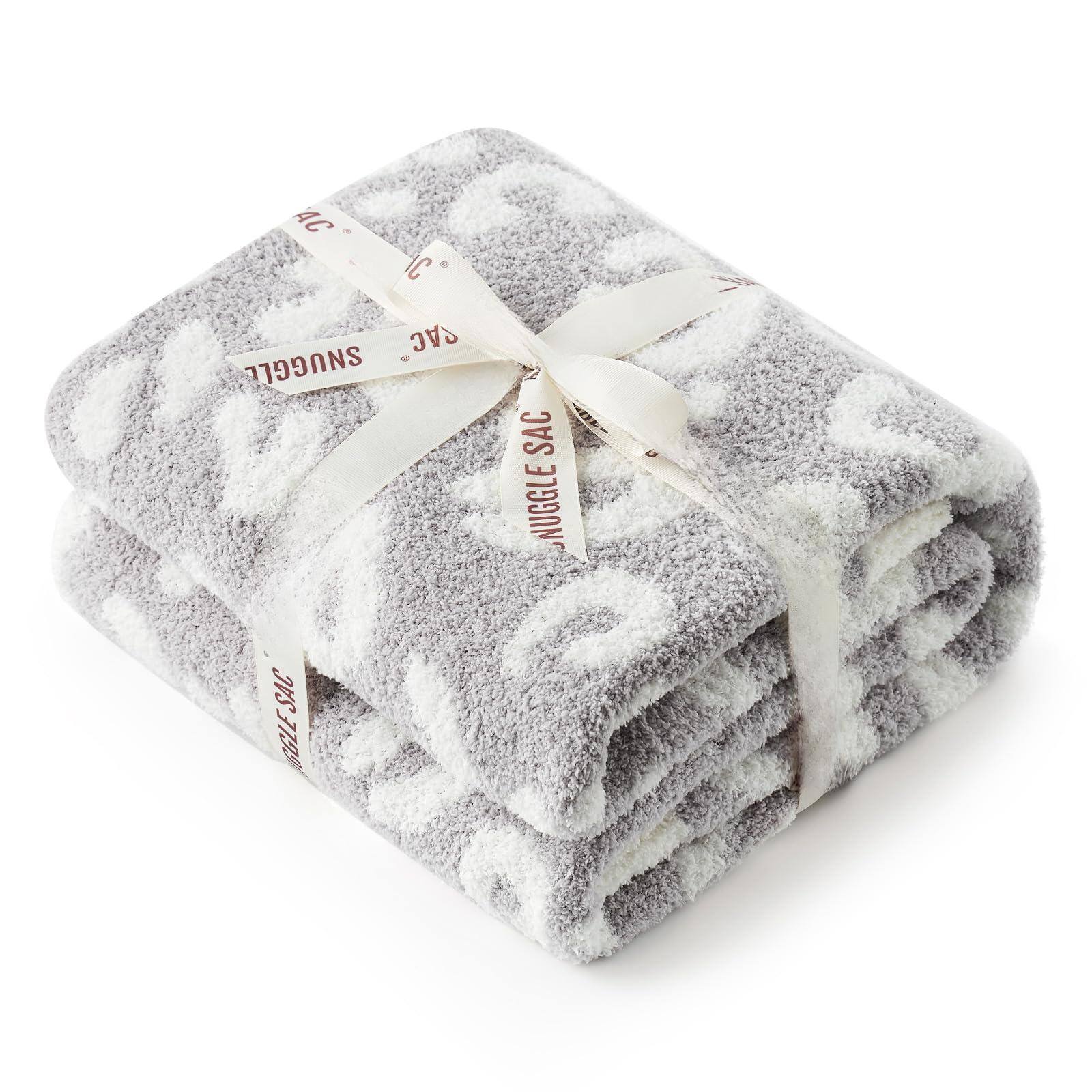 Leopard Grey-Throw(50"x60")