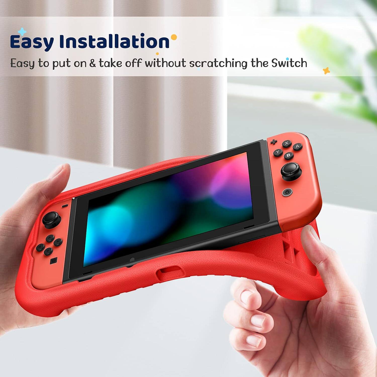 Easy Installation  
Easy to put on & take off without scratching the Switch