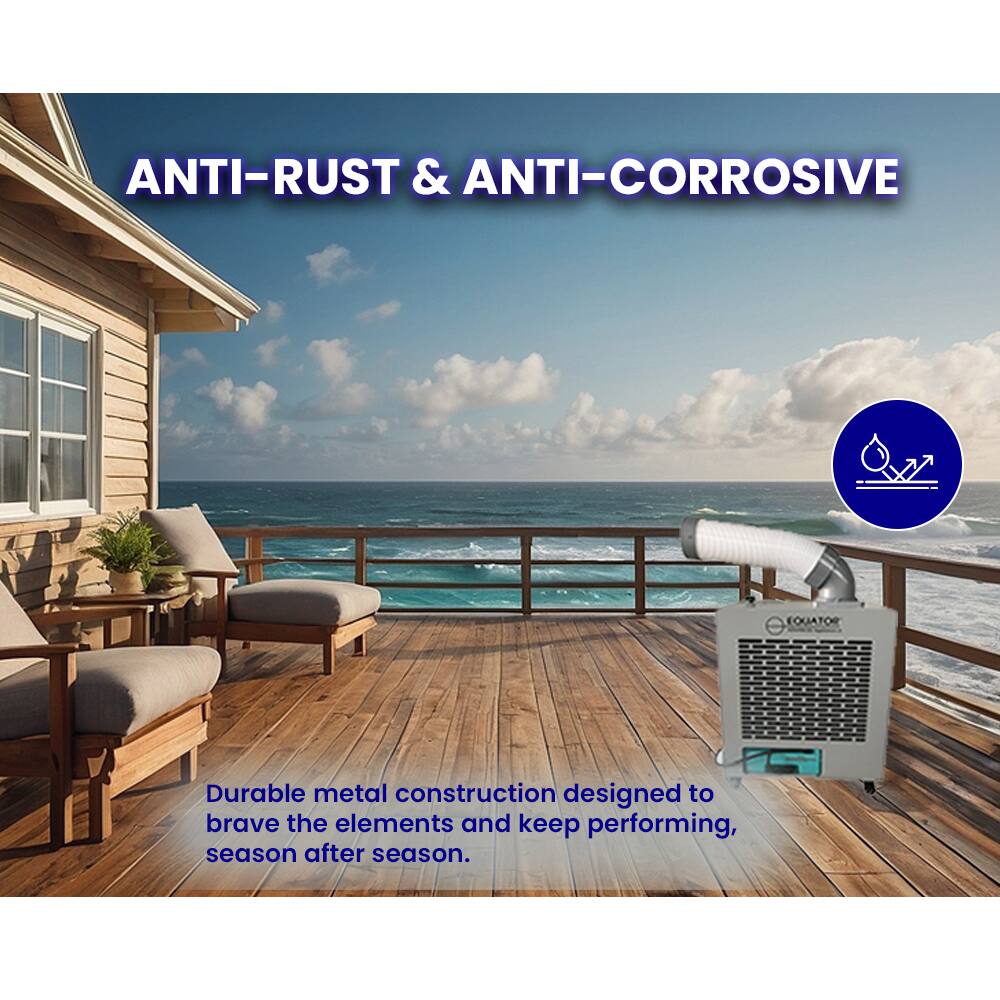 ANTI-RUST & ANTI-CORROSIVE

Durable metal construction designed to brave the elements and keep performing, season after season.