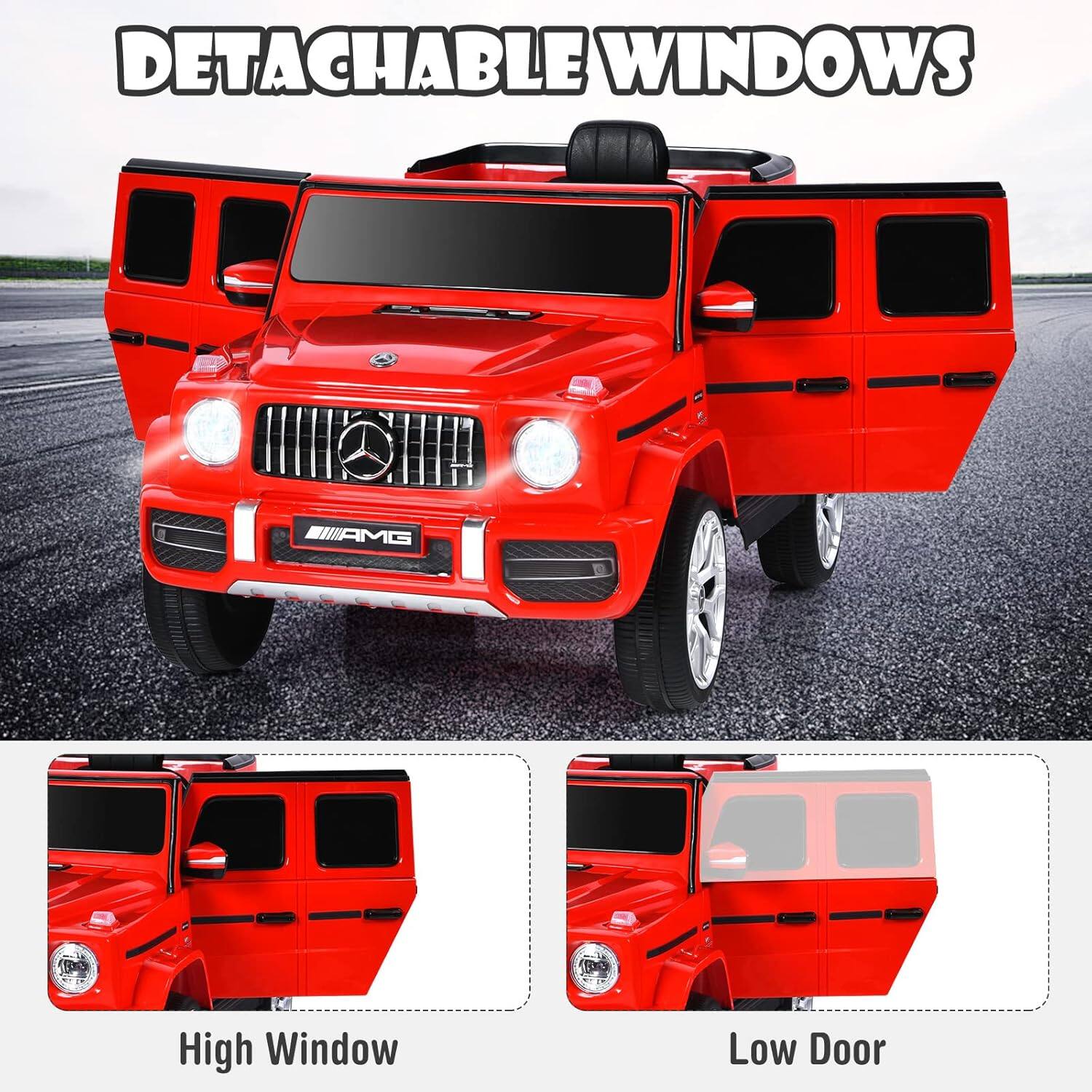 DETACHABLE WINDOWS

High Window

Low Door