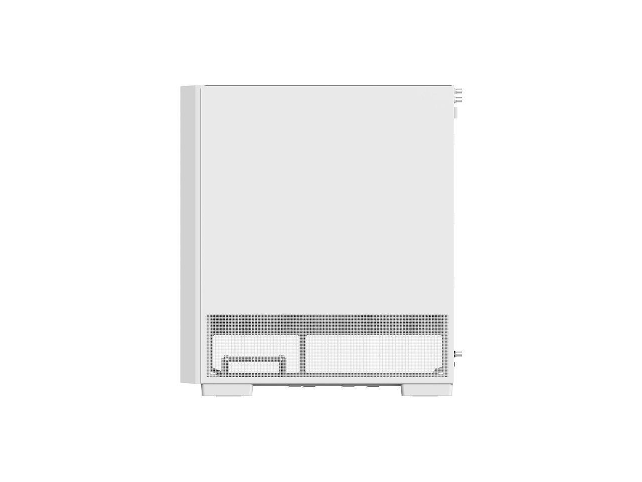 Alt View 3. Thermaltake - Thermaltake S380 TG ARGB ATX/mATX/mITX 1x120mm 1x360mm 360mm Rad Hidden Connectors Snow - Snow.