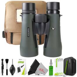 Vortex - 12x50 Diamondback HD Binoculars DB-217 with Top Professional Cleaning Kit - Green
