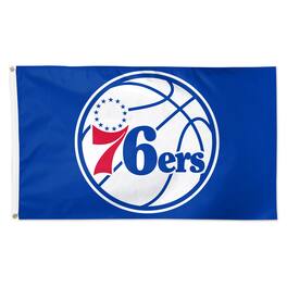 WinCraft - Philadelphia 76ers 3' x 5' Primary Logo Single-Sided Flag - Multicolor