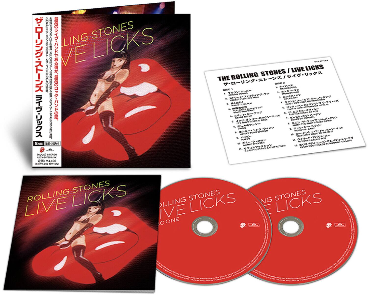 The Rolling Stones - Live Licks - Limited SHM Paper Sleeve   - COMPACT DISCS [CD]